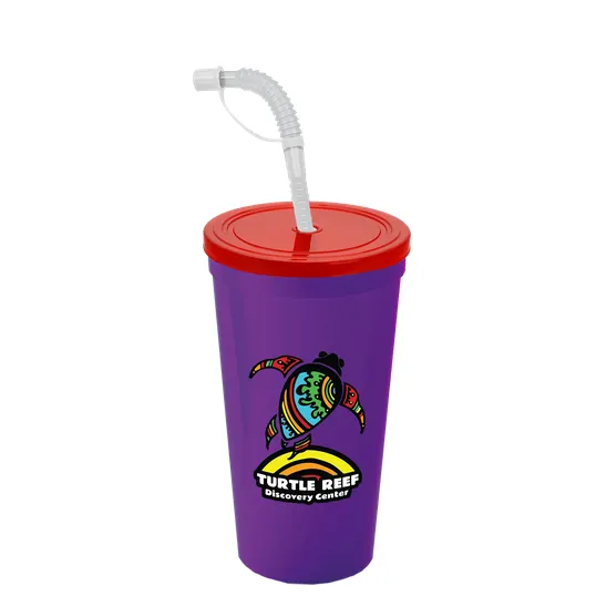 Garyline® Sport Sipper Cup with Straw Lid - 24 oz. — view 69