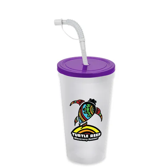 Garyline® Sport Sipper Cup with Straw Lid - 24 oz. — view 103