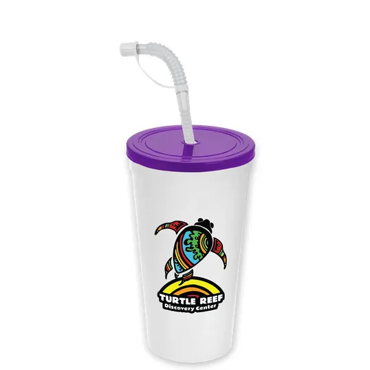 Garyline® Sport Sipper Cup with Straw Lid - 24 oz. — view 86