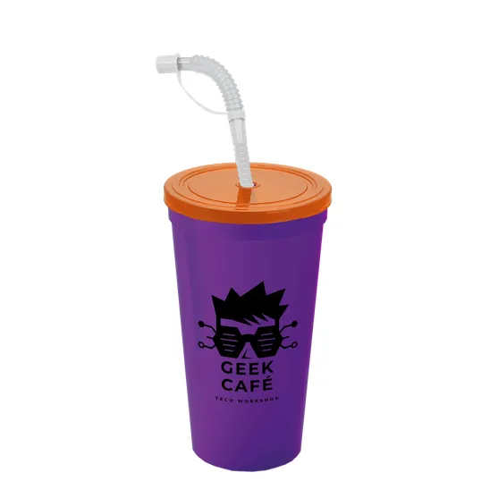 Garyline® Sport Sipper Cup with Straw Lid - 24 oz. — view 67