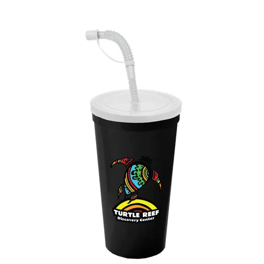 Garyline® Sport Sipper Cup with Straw Lid - 24 oz. — view 11