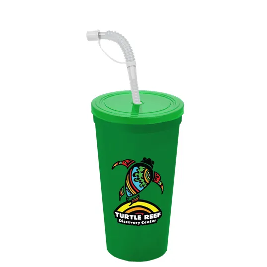 Garyline® Sport Sipper Cup with Straw Lid - 24 oz. — view 107