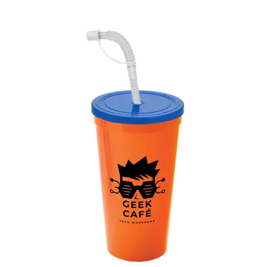 Garyline® Sport Sipper Cup with Straw Lid - 24 oz. — view 131
