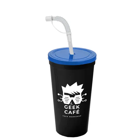 Garyline® Sport Sipper Cup with Straw Lid - 24 oz. — view 14