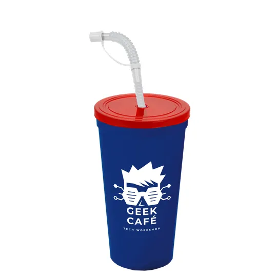 Garyline® Sport Sipper Cup with Straw Lid - 24 oz. — view 123