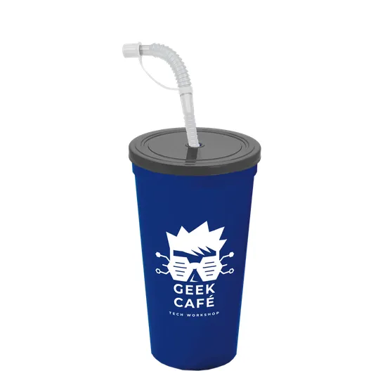 Garyline® Sport Sipper Cup with Straw Lid - 24 oz. — view 116