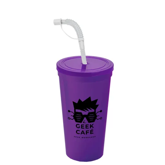 Garyline® Sport Sipper Cup with Straw Lid - 24 oz. — view 70