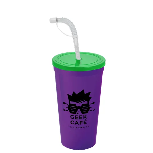 Garyline® Sport Sipper Cup with Straw Lid - 24 oz. — view 65