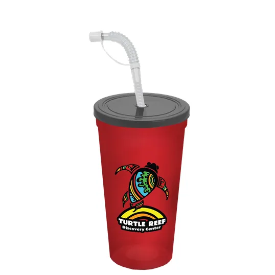 Garyline® Sport Sipper Cup with Straw Lid - 24 oz. — view 30