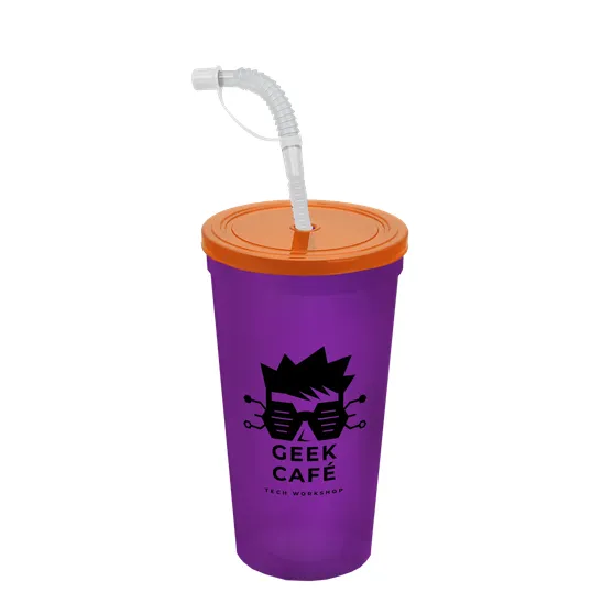 Garyline® Sport Sipper Cup with Straw Lid - 24 oz. — view 50
