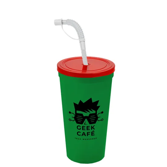 Garyline® Sport Sipper Cup with Straw Lid - 24 oz. — view 110