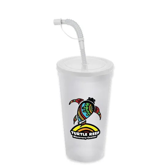 Garyline® Sport Sipper Cup with Straw Lid - 24 oz. — view 94