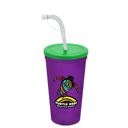 Garyline® Sport Sipper Cup with Straw Lid - 24 oz. — view 49