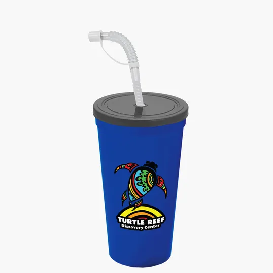 Garyline® Sport Sipper Cup with Straw Lid, 24 oz. — view 192