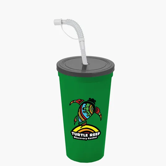 Garyline® Sport Sipper Cup with Straw Lid, 24 oz. — view 188