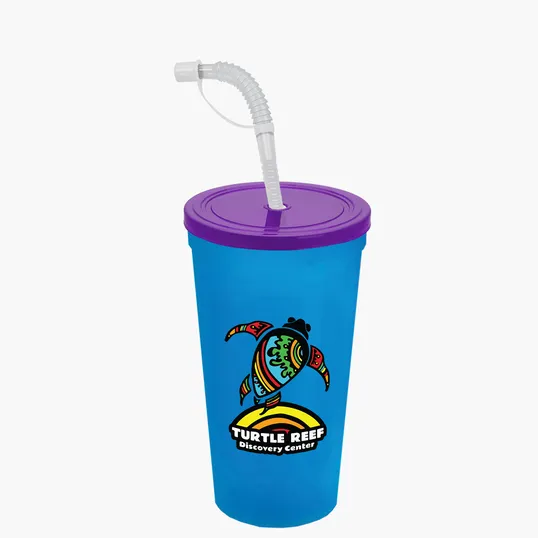 Garyline® Sport Sipper Cup with Straw Lid, 24 oz. — view 170