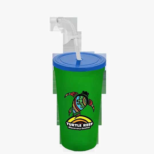 Garyline® Sport Sipper Cup with Straw Lid, 24 oz. — view 175