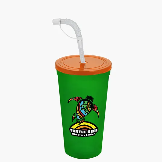 Garyline® Sport Sipper Cup with Straw Lid, 24 oz. — view 179