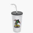 Garyline® Sport Sipper Cup with Straw Lid, 24 oz. — view 184
