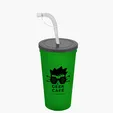 Garyline® Sport Sipper Cup with Straw Lid, 24 oz. — view 173