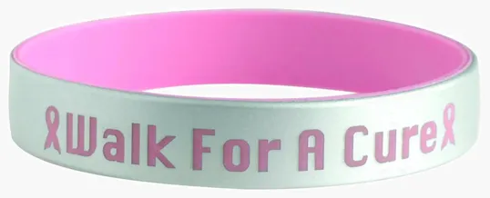 Silver Silicone Bracelets — view 5
