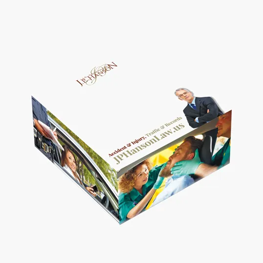 Souvenir® Sticky Note™ 3" x 3" x 1-1/2" Adhesive Cube — view 4