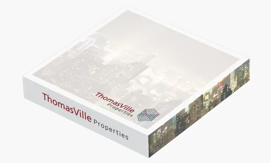 Souvenir® Sticky Note™ 3" x 3" x 1/2" Cube — view 3