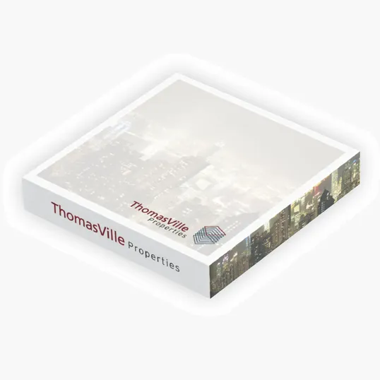 Souvenir® Sticky Note™ 3" x 3" x 1/2" Cube — view 4
