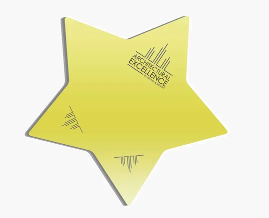 Souvenir® Sticky Note™ 3" x 3" Die Cut Pad, 50 Sheets