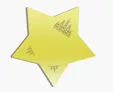 Souvenir® Sticky Note™ 3" x 3" Die Cut Pad, 50 Sheets