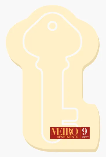 Souvenir® Sticky Note™ 4" x 6" Die Cut Pad, 25 Sheets — view 9