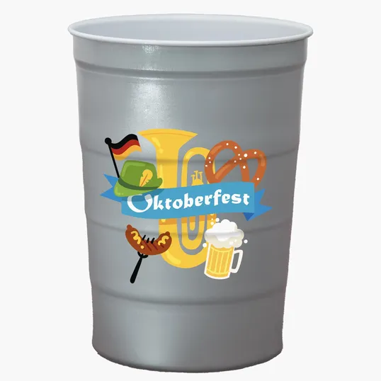 Garyline® The Cold One Steel Chill Party Cup, 16 oz. — view 4