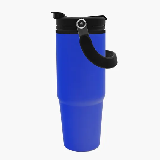 Garyline® Odyssey Stainless Steel Bottle with 2-in-1 Flip-Straw Lid, 30 oz. — view 3