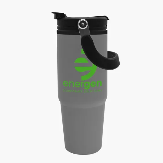 Garyline® Odyssey Stainless Steel Bottle with 2-in-1 Flip-Straw Lid, 30 oz. — view 8