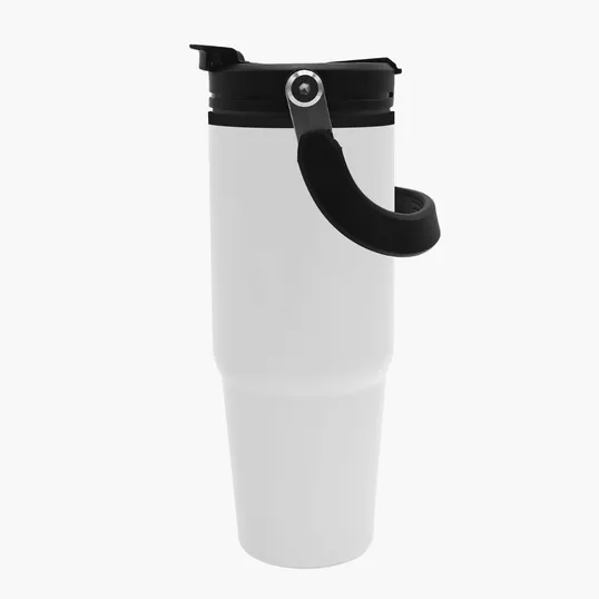 Garyline® Odyssey Stainless Steel Bottle with 2-in-1 Flip-Straw Lid, 30 oz. — view 4