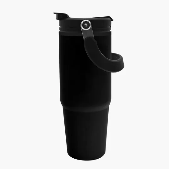 Garyline® Odyssey Stainless Steel Bottle with 2-in-1 Flip-Straw Lid, 30 oz.