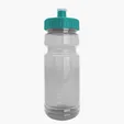Garyline® Trainer Clear Bottle with Push-Pull Lid, 24 oz. — view 3