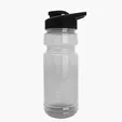 Garyline® Trainer Clear Bottle with Drink-Thru Lid, 24 oz.