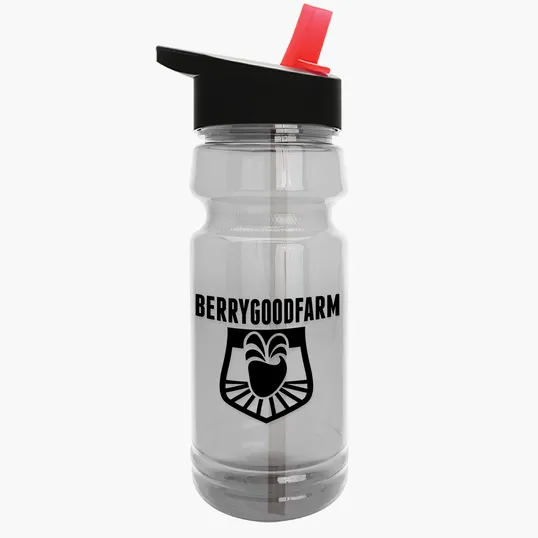 Garyline® Trainer Clear Bottle with Flip-Straw Lid, 24 oz. — view 23