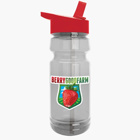 Garyline® Trainer Clear Bottle with Flip-Straw Lid, 24 oz. — view 28