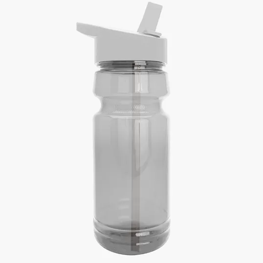 Garyline® Trainer Clear Bottle with Flip-Straw Lid, 24 oz. — view 2