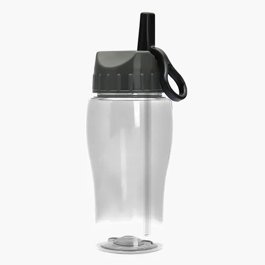 Garyline® Poly+ Jr. Bottle with Ring-Straw Lid, 18 oz.