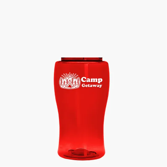 Garyline® Poly+ Jr. Bottle with Ring-Straw Lid, 18 oz. — view 16