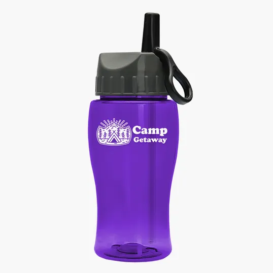 Garyline® Poly+ Jr. Bottle with Ring-Straw Lid, 18 oz. — view 17