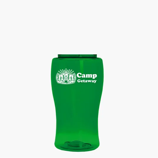 Garyline® Poly+ Jr. Bottle with Ring-Straw Lid, 18 oz. — view 14
