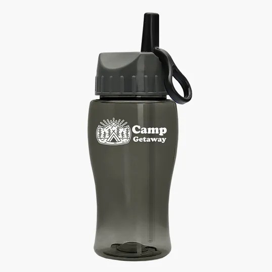 Garyline® Poly+ Jr. Bottle with Ring-Straw Lid, 18 oz. — view 10