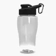Garyline® Poly+ Jr. Bottle with Drink-Thru Lid, 18 oz.