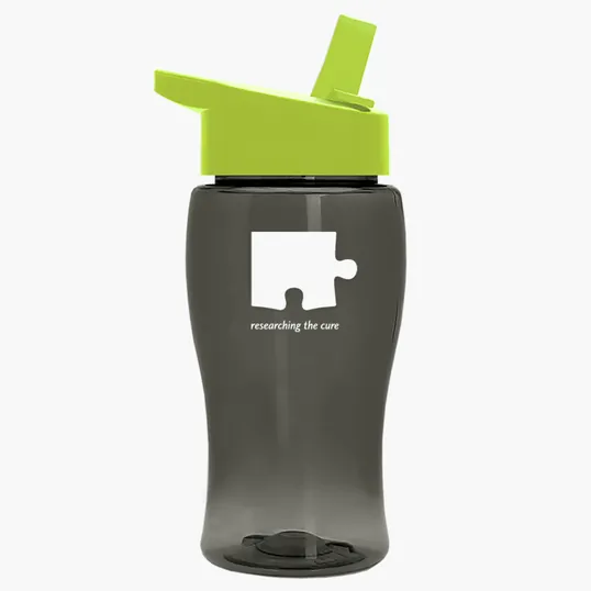 Garyline® Poly+ Jr. Transparent Bottle with Flip-Straw Lid, 18 oz. — view 29