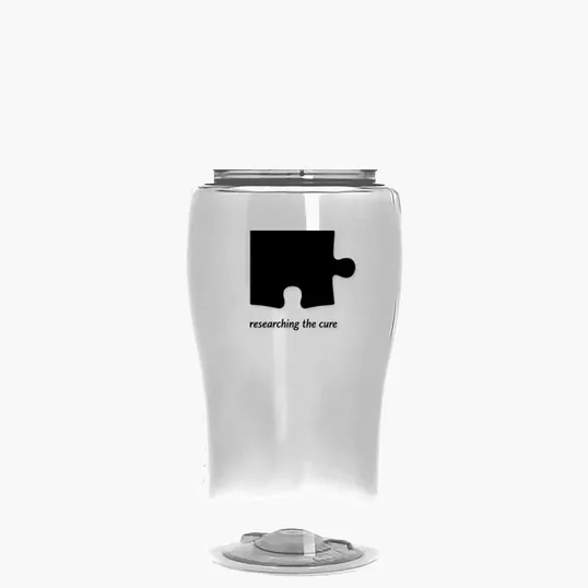 Garyline® Poly+ Jr. Transparent Bottle with Flip-Straw Lid, 18 oz. — view 22