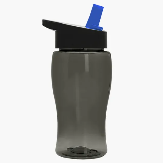Garyline® Poly+ Jr. Transparent Bottle with Flip-Straw Lid, 18 oz. — view 9